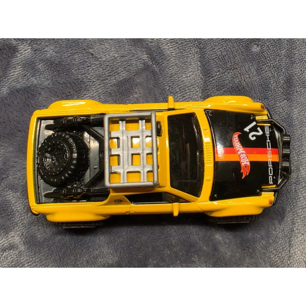 Hot Wheels Porsche 914 Safari Yellow Rally Car HWH34 2024 Mattel Diecast 1/64